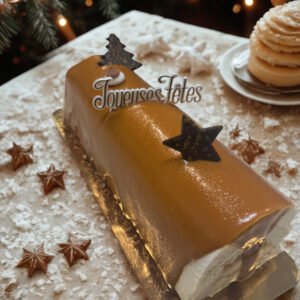 Bûche vanille / caramel 8-10 parts