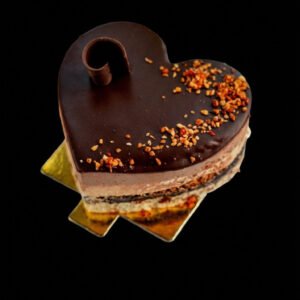 Coeur pour 2 à partager CHOCO NOISETTE