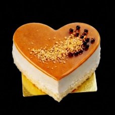 Coeur Caramel St Valentin